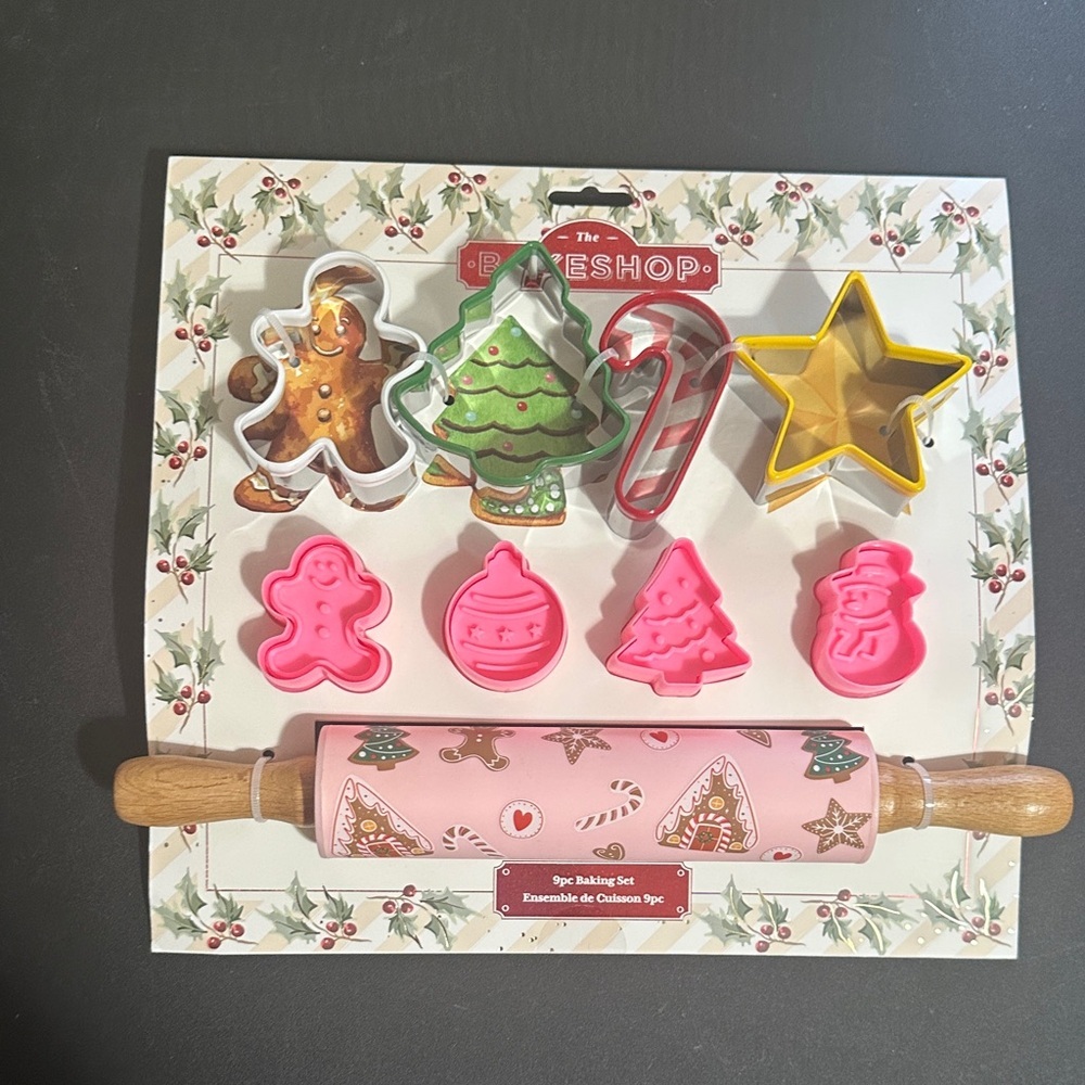 The Bakeshop 9 piece baking set